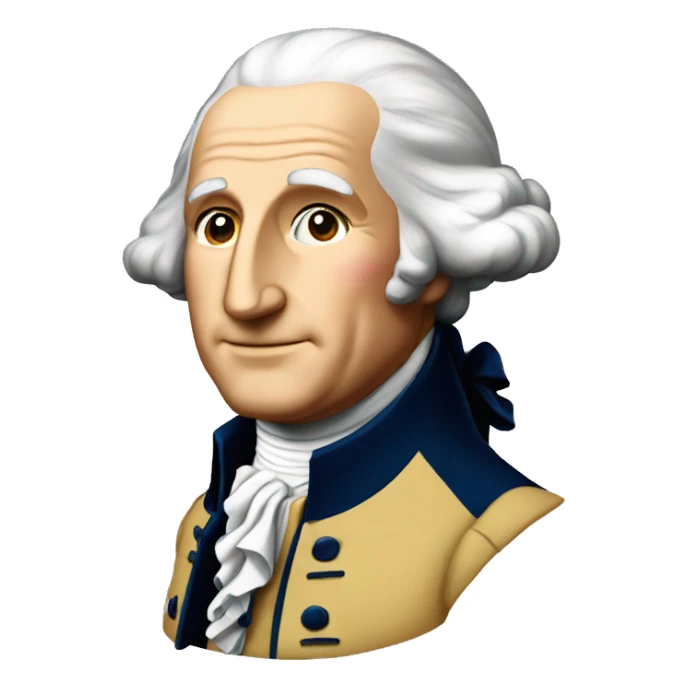 George Washington headshot  sticker