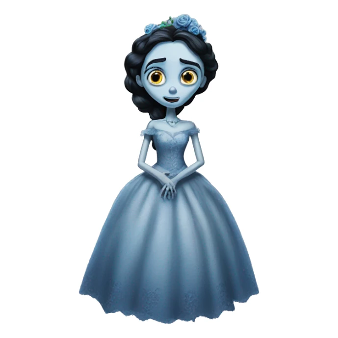 Emily the corpse bride sticker
