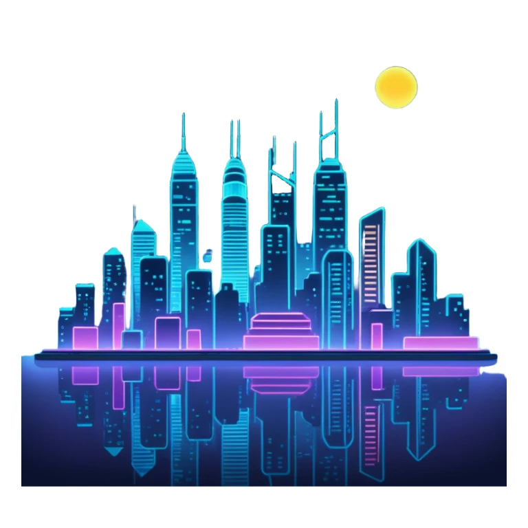 Night City sticker
