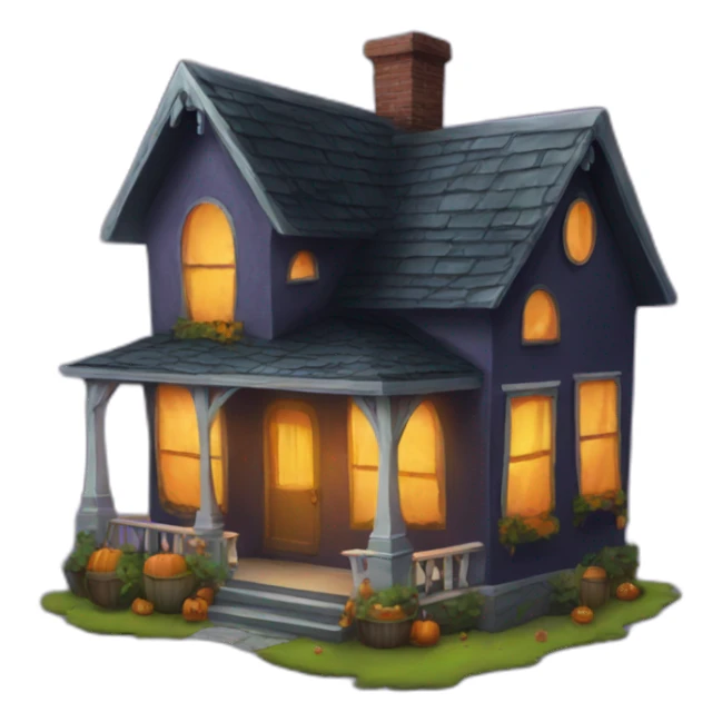 House Halloween  sticker