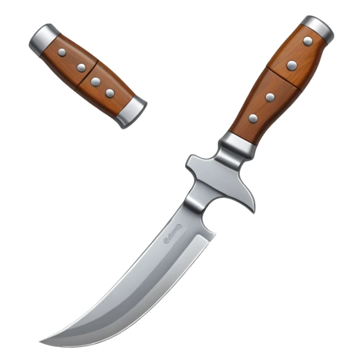 trailing point knife sticker