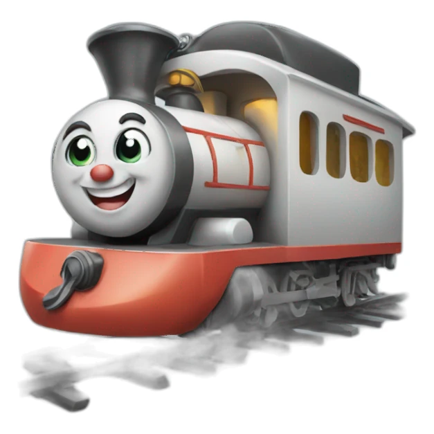happy train sticker