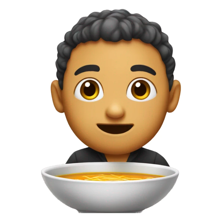 cute at in a soup sticker