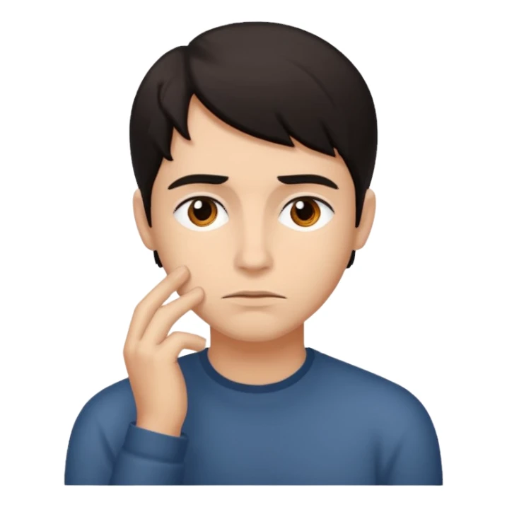 A person who has realized something sticker