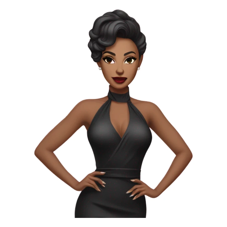 Femme fatale sticker