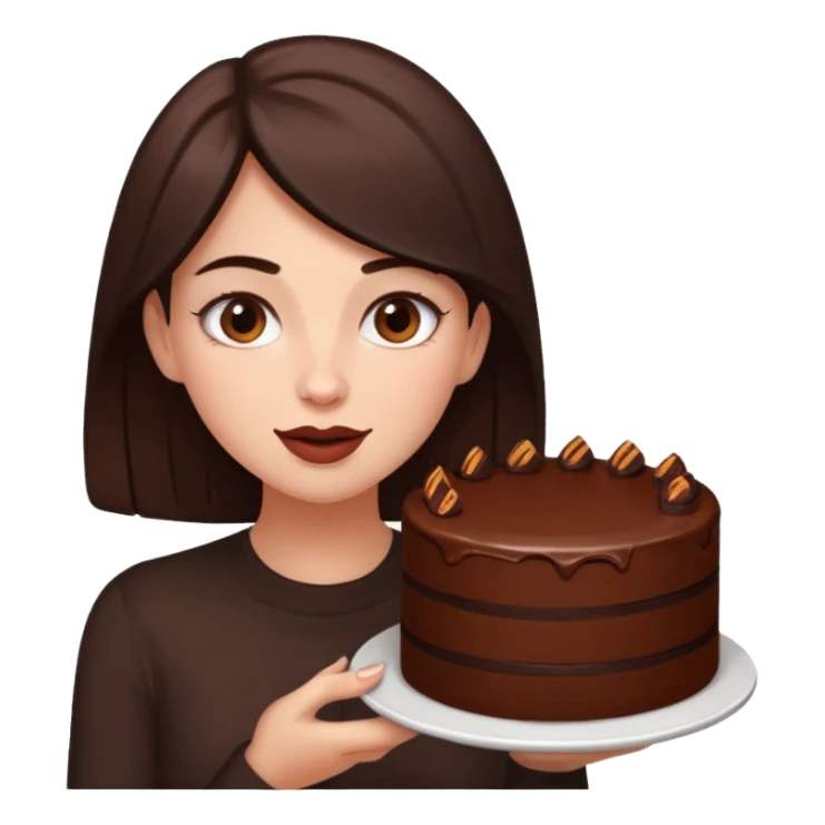 Nicole comiendo caca sticker