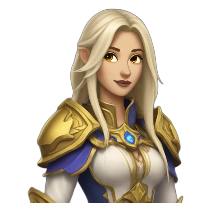 Jaina Proudmoore from Warcraft sticker