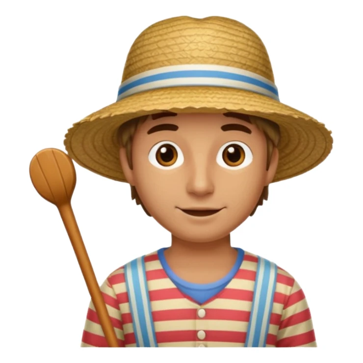 venetian gongolier sticker