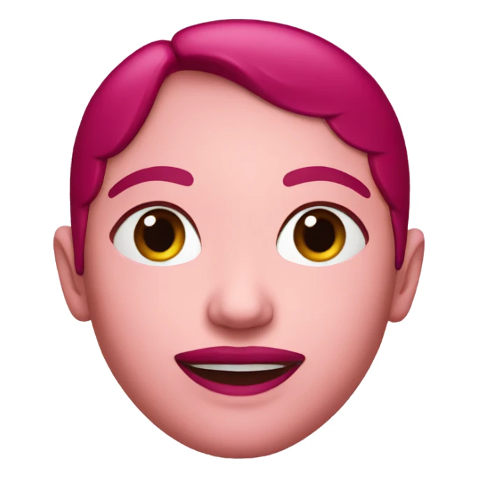 burgundy pink target sticker