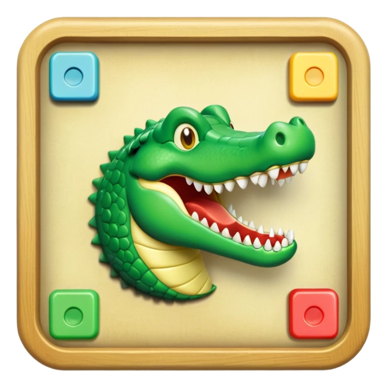 crocodile dentist sticker