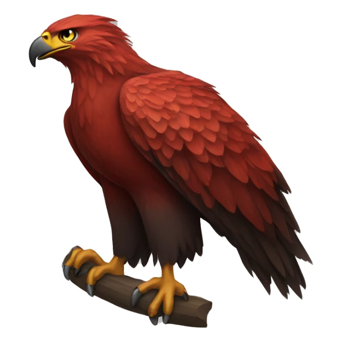 Red Eagle  sticker