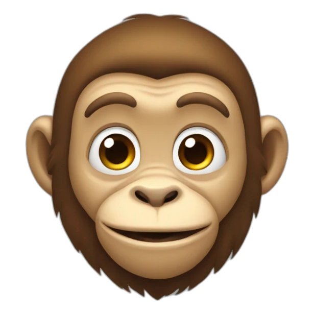 Monkey de Lufi sticker