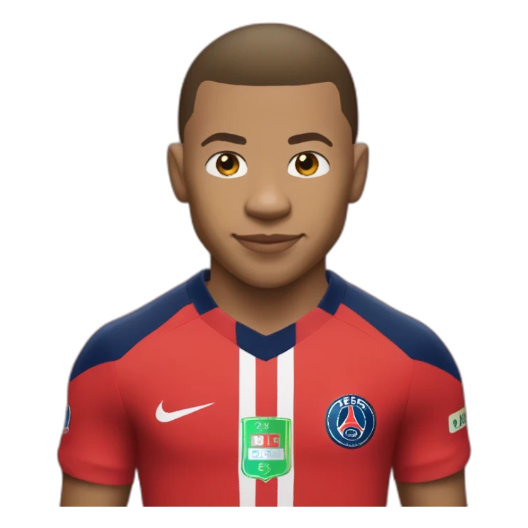 kylian mbappe, psg, buff, world cup, soccer sticker