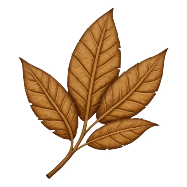 tobacco leave sticker