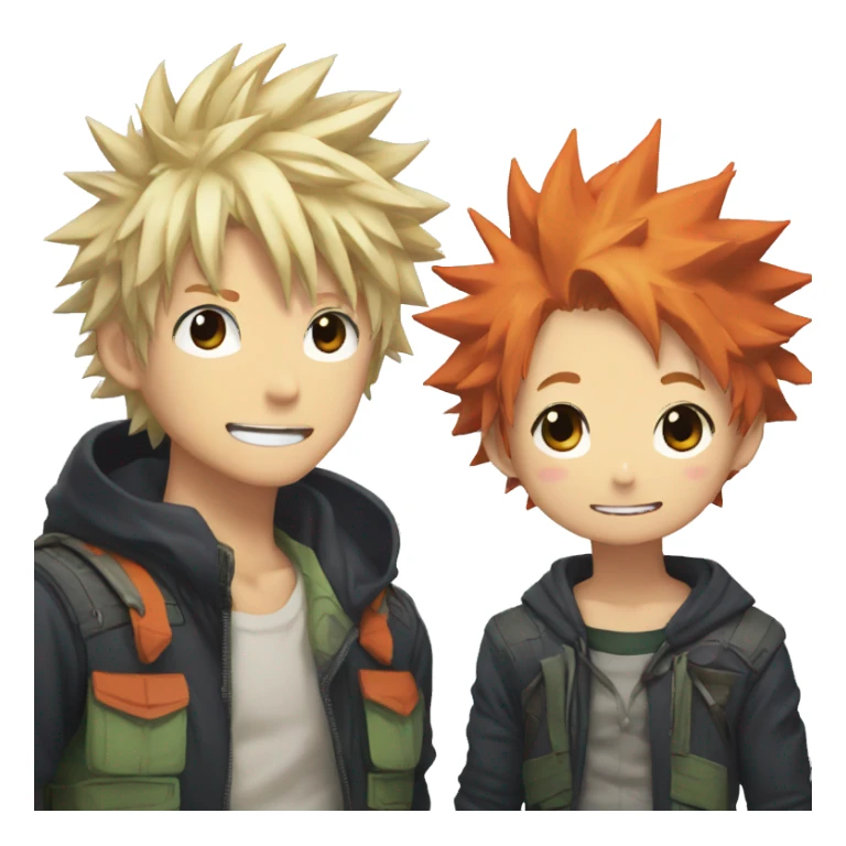 Bakugo and kirishima sticker