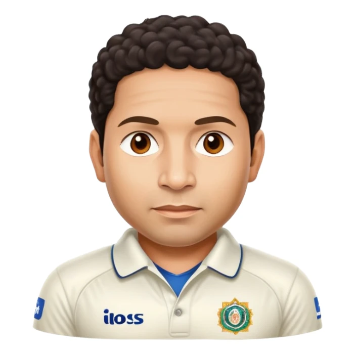sachin tendulkar in white backgrung sticker