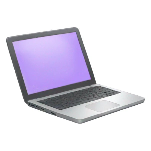 Light purple laptop  sticker