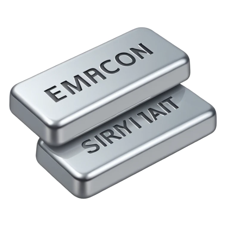 silver bars, silver text sticker
