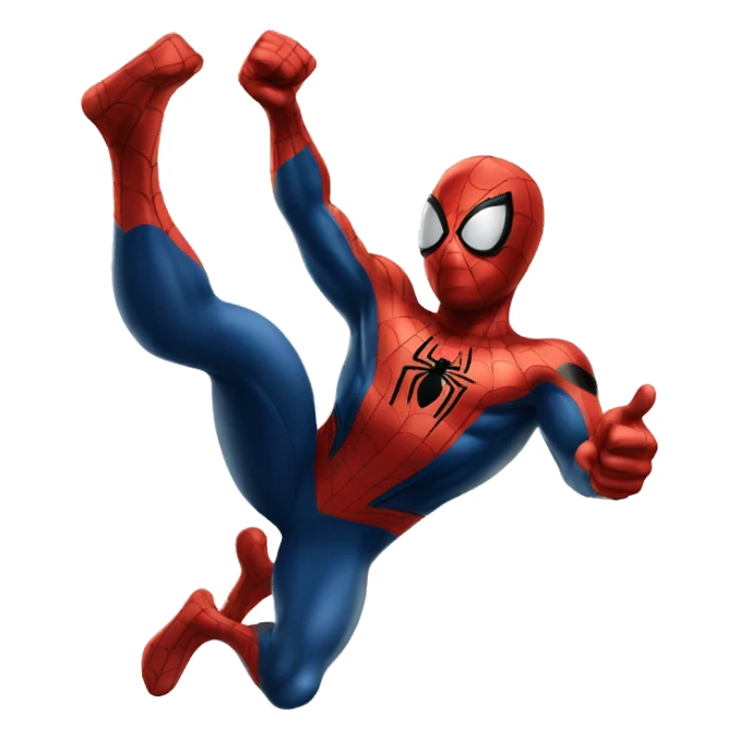 Spider-Man with thumb up sticker
