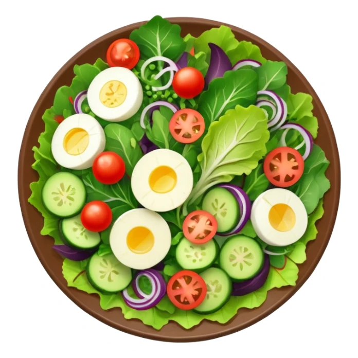 healthy salad sticker