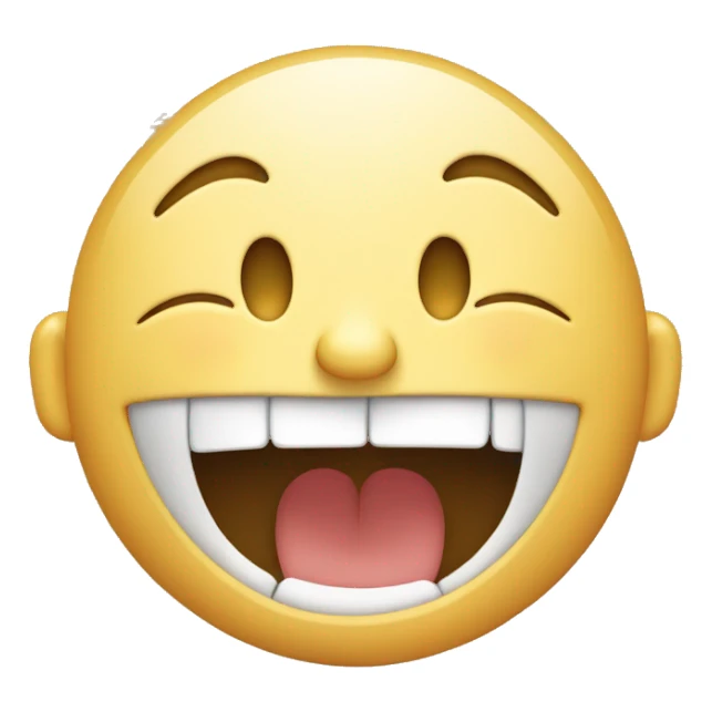 Laughing face with hand over face sticker