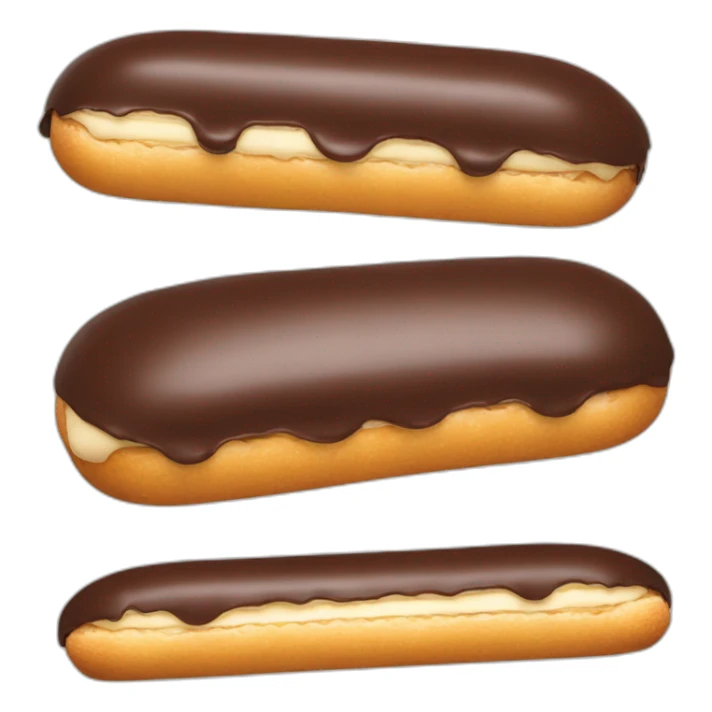 Éclair chocolat sticker
