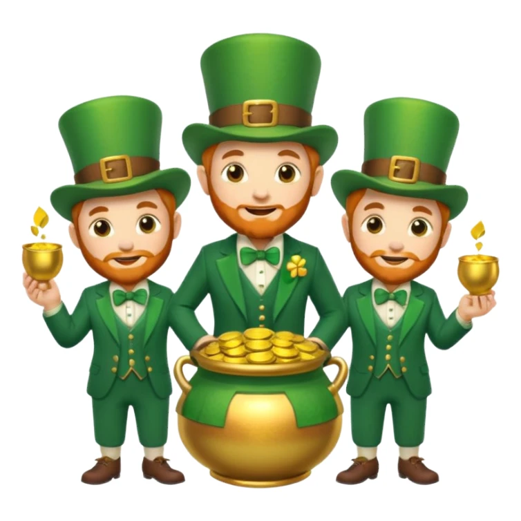 Gay leprechauns  sticker