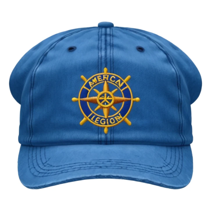 American legion hat sticker