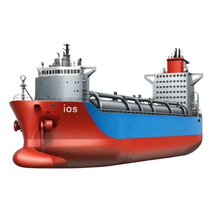 oil tanker side view sticker