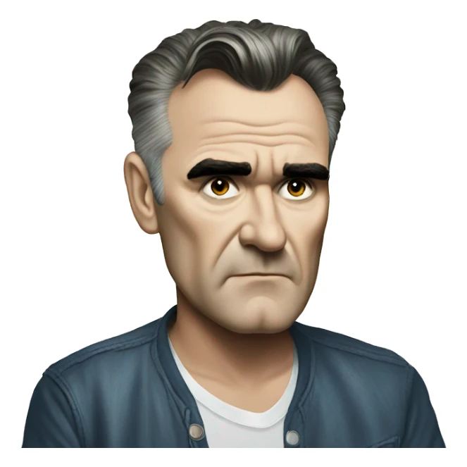 Morrissey sticker