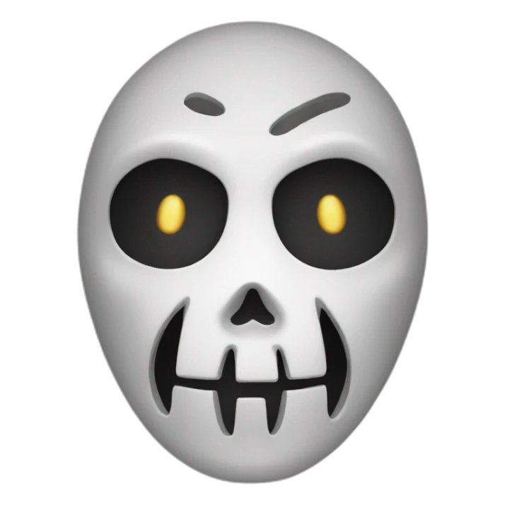 Scary movie Ghostface sticker