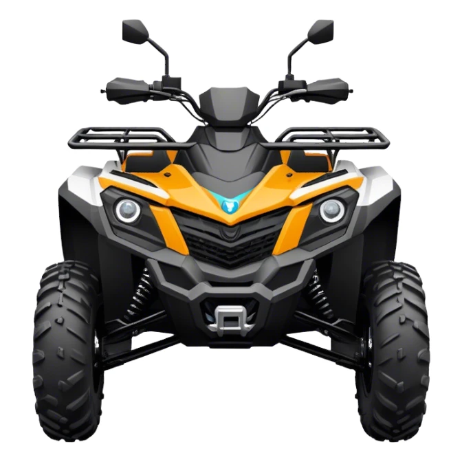 atv cf moto cforce 850 2025 a front sticker