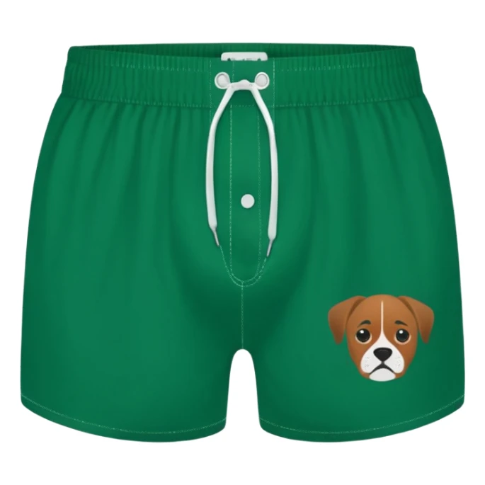 forrest green boxer shorts sticker