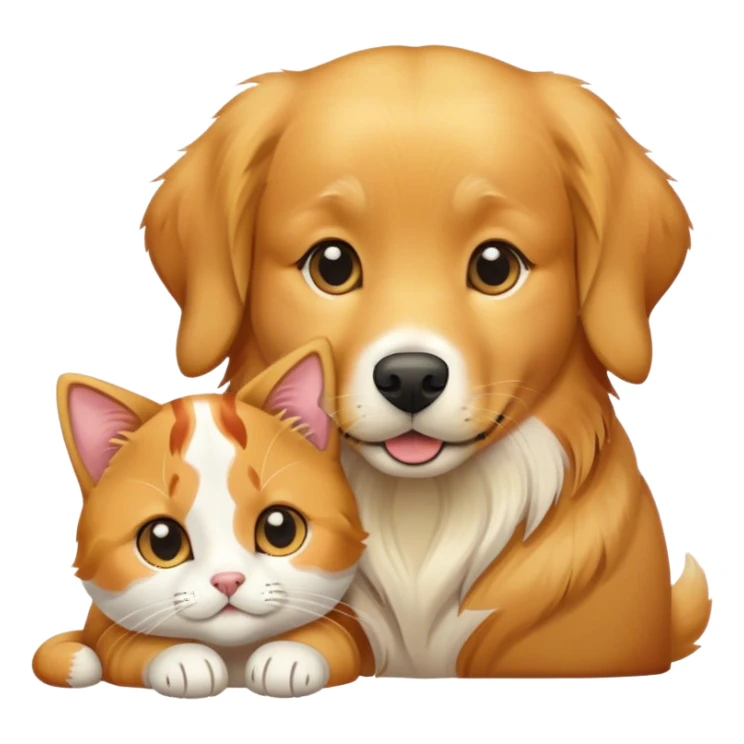 Hund und Katze sticker