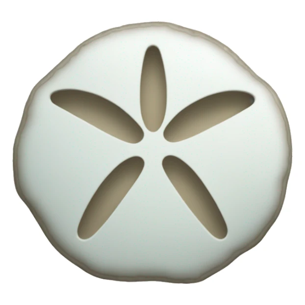 Sand dollar sticker