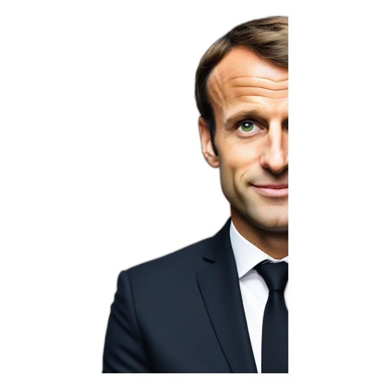 Emmanuel-Macron-face sticker