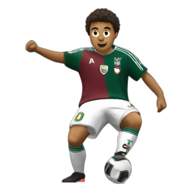 German Cano Fluminense doing the L sticker