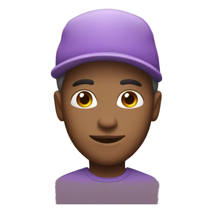 red color hat with lavender color  lower sticker