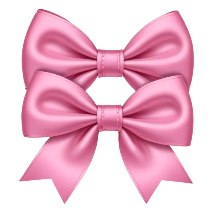 Cute girly bows sticker