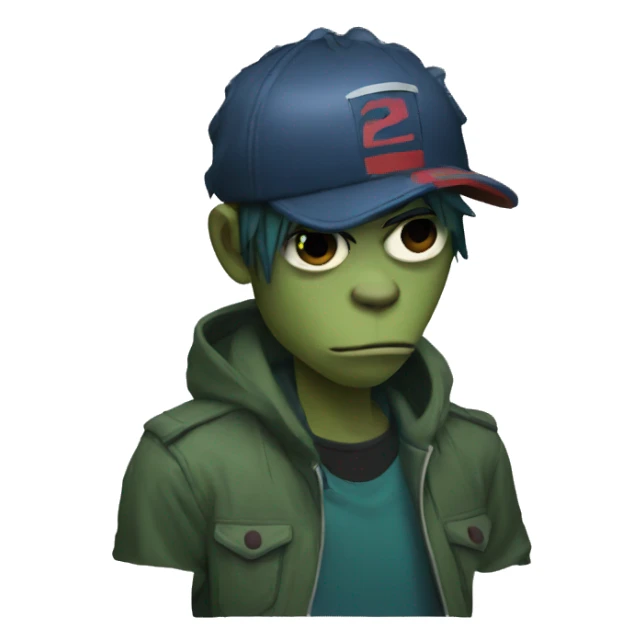 Gorillaz sticker