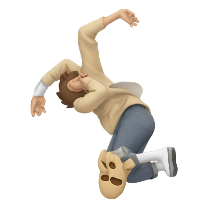 faceplant sticker