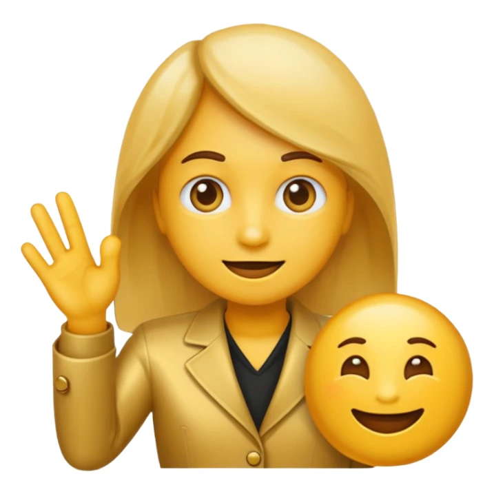 Professional emoji, official account verification  sticker