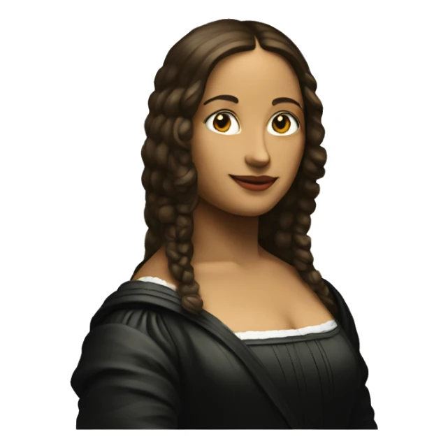 gioconda sticker