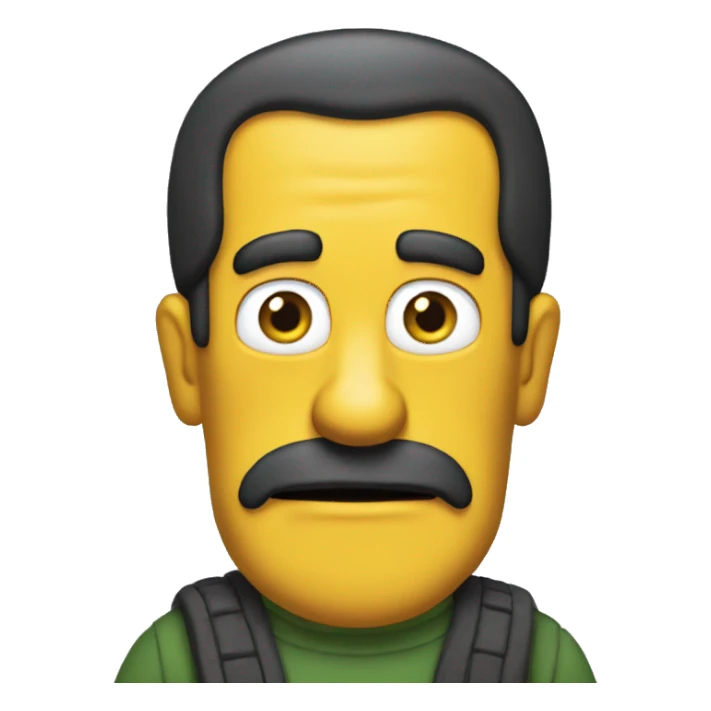 homero enojado sticker