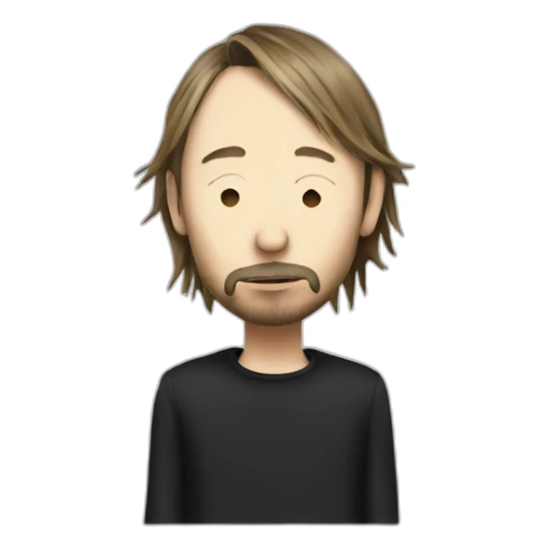 thom-yorke-smoking sticker