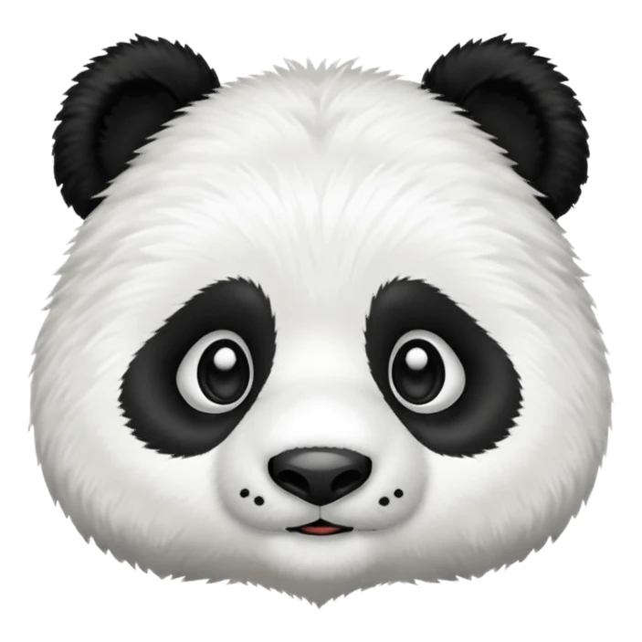 panda head sticker