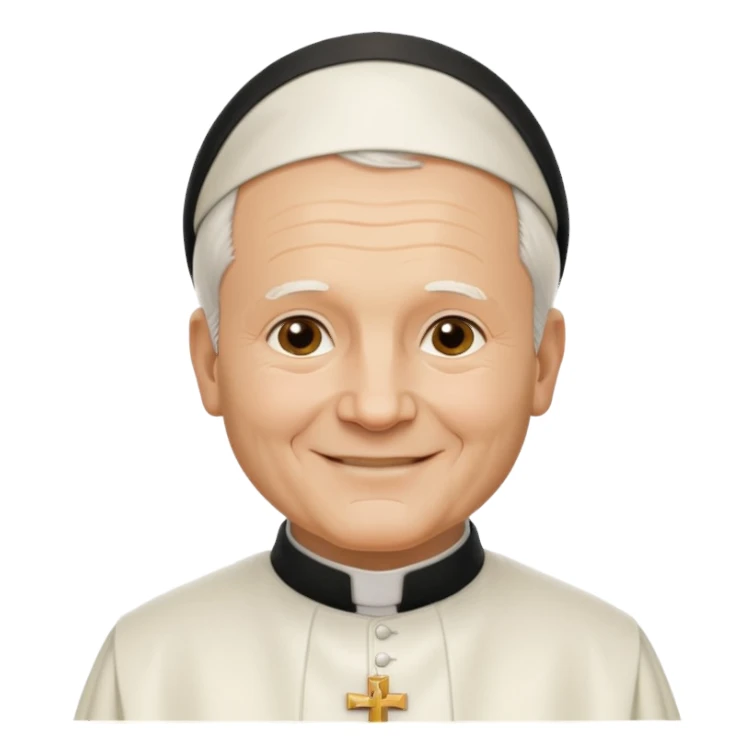 John Paul II From Poland sticker
