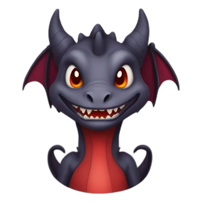 vampire dragon sticker