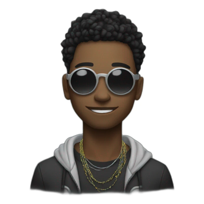 Avatar  ang as a raver sticker