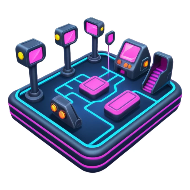 laser tag sticker